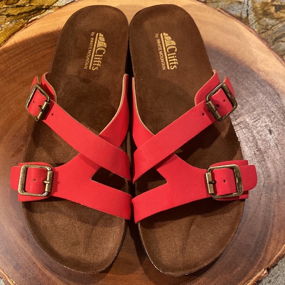 Red Sandals Cliffs by White Mountain Women’s Sandal - Picture 2 of 6